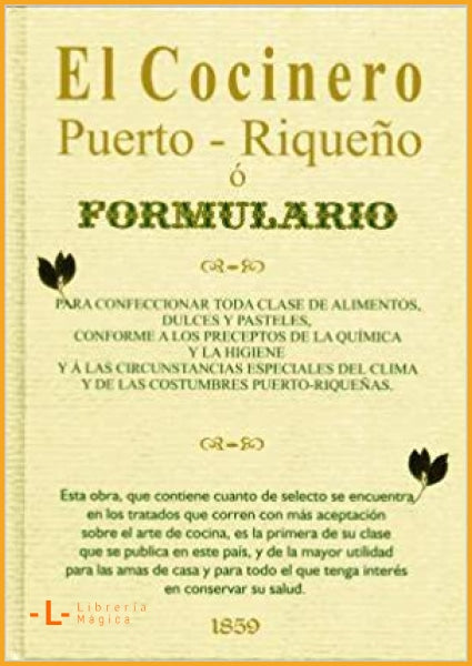 Cocinero puertorriqueño - Books