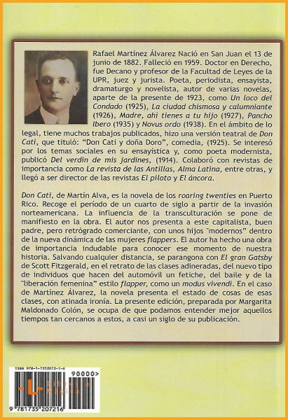 Don Cati Rafael Martínez Álvarez (Martín Alva) - Book