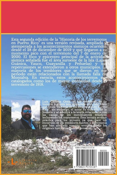 Historia de los terremotos en Puerto Rico 2020 Luis Caldera 