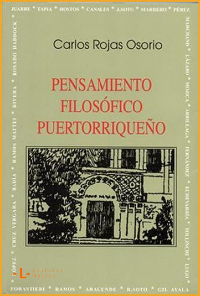 PENSAMIENTO FILOSÓFICO PUERTORRIQUEÑO - Books